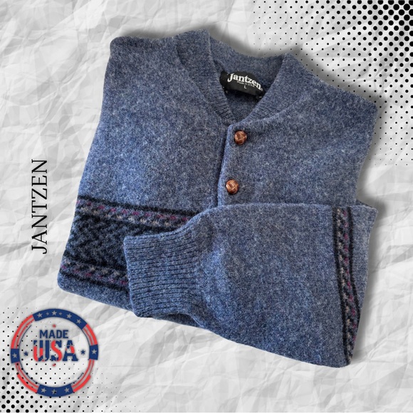 {Jantzen} WOOL BLEND Sweater - Picture 2 of 6